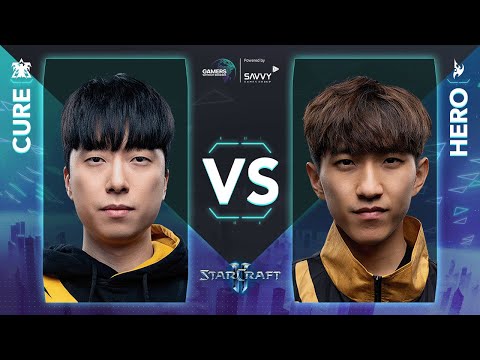 Cure vs. herO // Gamers Without Borders 2023 – StarCraft II – Day 5