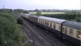 preview picture of video 'LNER 4464 Bittern - The Cathedrals Express - Fairwood Junction - 15/08/12'