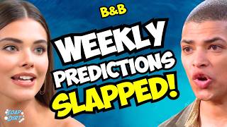 Bold and the Beautiful Weekly Predictions: Electra SLAPPED & Zende Done DIRTY! | Soap Dirt B&B