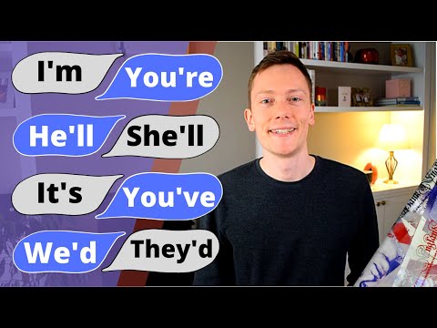 How to Pronounce Contractions and Speak more Fluently - British English Pronunciation