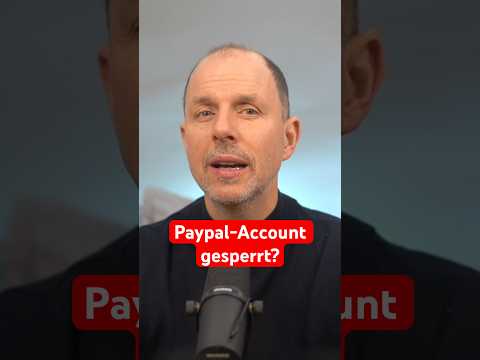 PayPal-Account gesperrt? So bekommst du wieder Zugriff 👌 | WBS.LEGAL #shorts