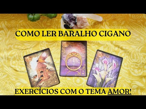 HOW TO READ GYPSY DECKS - EXERCISES ON THE THEME OF LOVE -