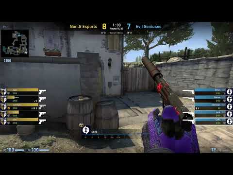 CS:GO POV Demo Evil Geniuses Cerq (29/15) vs Gen.G (de_inferno)