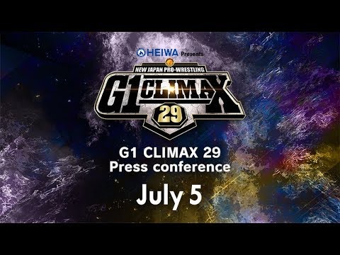 WATCH: Pre-NJPW G1 Climax 29 Press Conference