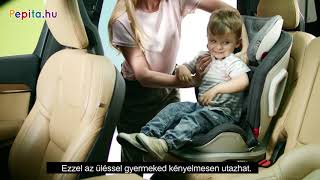 Kinderkraft Oneto3 ISOFIX biztonsági Gyerekülés 9-36kg #fekete