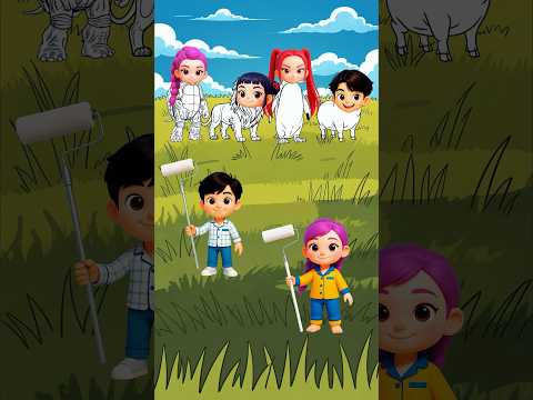 De Que Cor É Cada Animal? Rumi vs Jinu