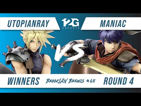BrookLAN Brawls 63 - UtopianRay (Cloud) v. Maniac (Ike) - Winners Round 4