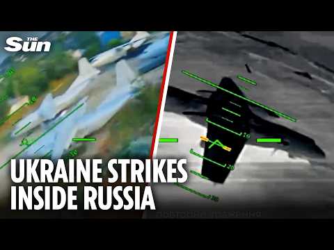 Ukraine's SURPRISE ATTACK destroys $1billion of military hardware deep inside Russia