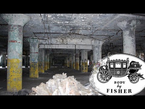 Famous Abandoned Car Factory of Detroit Fisher Body Plant 21