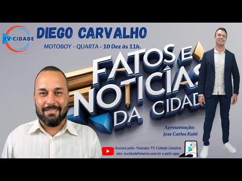 DYEGO CARVALHO MOTOBOY AO VIVO NO FATOS E NOTICIAS DA CIDADE: DENUNCIAS  E CONVIDADOS ESPECIAIS.