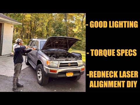 Tutorial: 3rd Gen 4Runner Steering Rack Replacement & Alignment In Under 20 Minutes