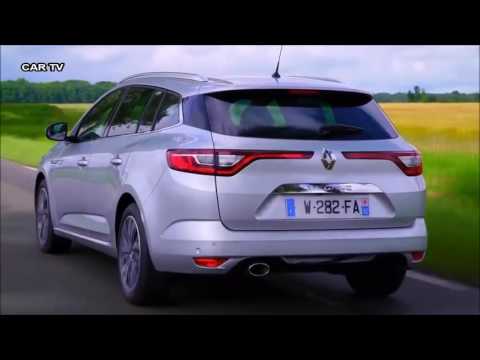 2017 Renault Megane Estate and Estate GT   Exterior interior and Drive