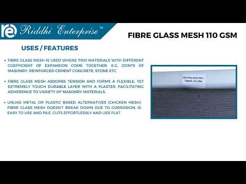 Fibre Glass Mesh 110 GSM