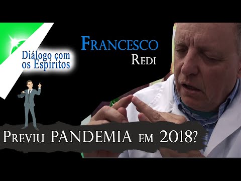 [At DcE] Spirit of ITALIAN BIOLOGIST Francesco Redi warned about the pandemic in October 2018?