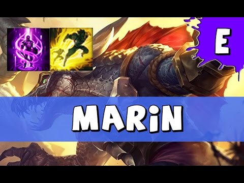 LGD MaRiN as Renekton vs Lulu TOP - HIGHLIGHTS - League of Legends