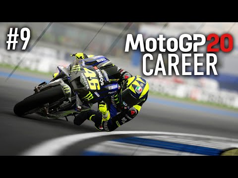 MotoGP 20 Career Mode Gameplay Part 9 - WET TRACKS NOW DRY OUT! (MotoGP 2020 Game PS4 / PC)