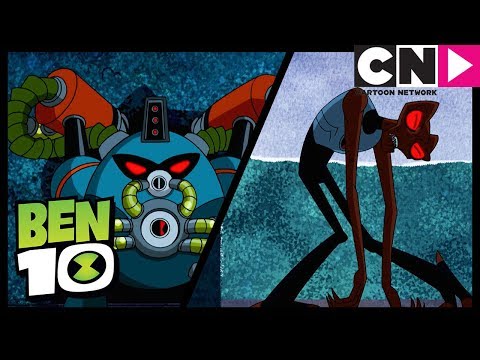 Ben 10 | Evil Versions of Overflow, Grey Matter and Wildvide | King of the Castle | Cartoon Network