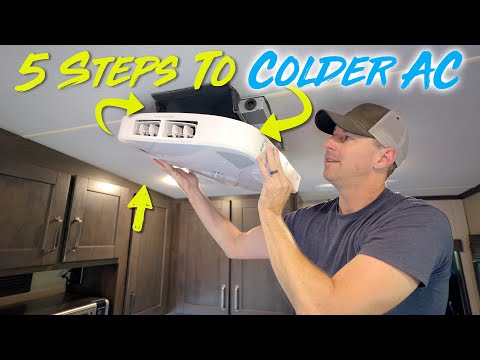 3 RV Air Conditioning Modifications To Colder Air And Boost Performance!