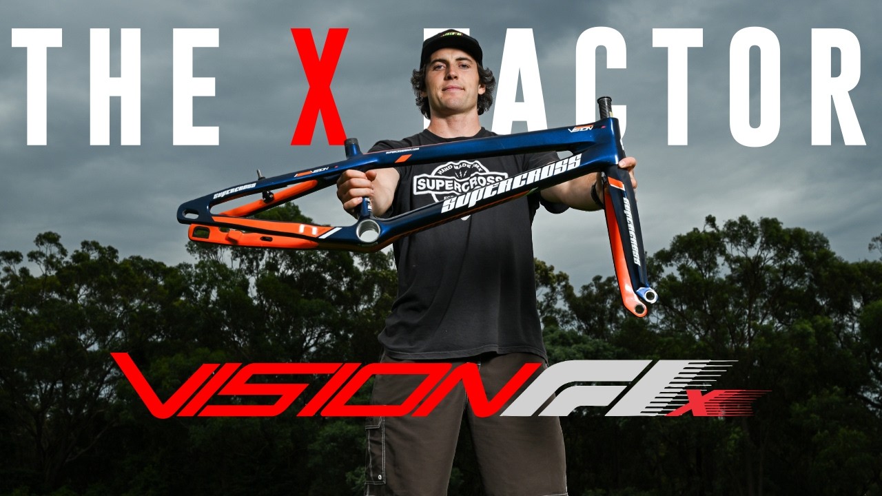 Supercross Vision F1X | The Strongest and Lightest BMX Racing Frame