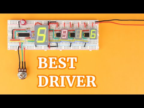 Seven segment led display, shape: rectangle