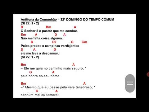 O SENHOR É O PASTOR QUE ME CONDUZ - (Ruzye) - CATÓLICA