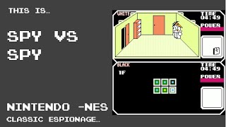 This is Spy Vs Spy for the NES
