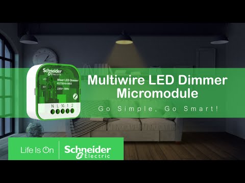 Wiser Dimmer Module - Benefits and Usage | Schneider Electric