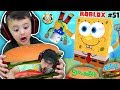 ESCAPE SPONGEBOB KRUSTY KRAB OBBY (FGTEEV Roblox #51)