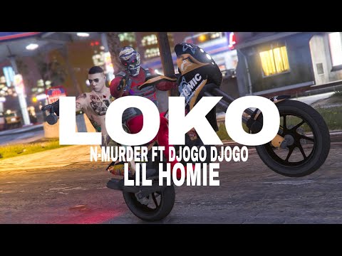 N-murder - loko ( ft djogo djogo & Lil Homie ) (OFFICIAL VIDEO CLIP GTA)