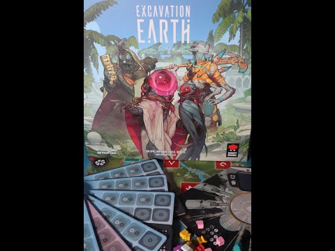 Spielgetuschel Review#7 - Brettspiel - Excavation Earth