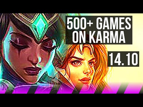 KARMA & Twitch vs LEONA & Caitlyn (SUP) | 4/4/23, 500+ games | EUW Master | 14.10