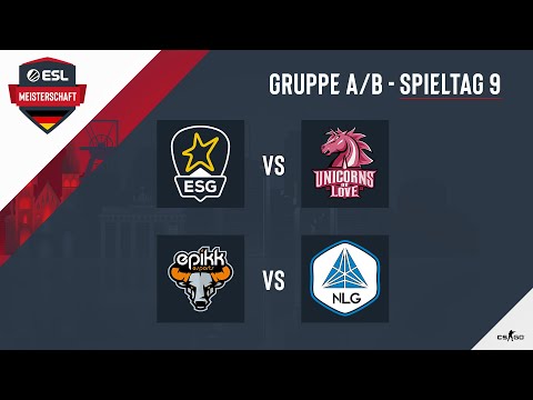 ESG vs. UOL & EPIKK vs. NLG - ESL Meisterschaft 2020 - Season 1 - Spieltag 9.2