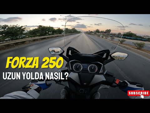2022 Honda Forza 250 Uzun Yolda Nasıl Gidiyor..? Almaya Değer Mi..?