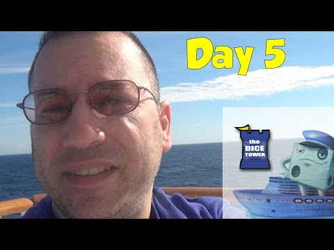 Jason's 2016 Dice Tower Cruise Vlog - Day 5