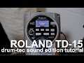 How to load TD-15SE