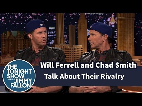 Will Ferrell a Chad Smith v bubenickém duelu