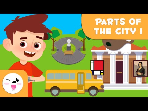 Parts of the City I - Vocabulary for Kids