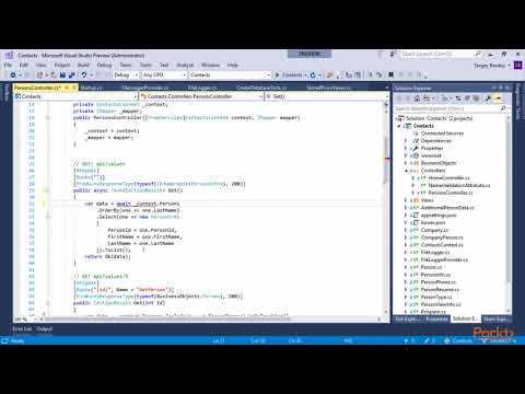 Master Entity Framework Core–Adv Query Migration Test Asynchronous Code | packtpub com
