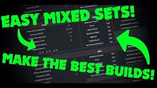 How to find the BEST mixed sets in Monster Hunter World!