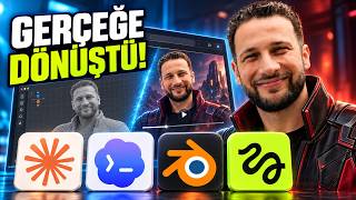 Higgsfield + Blender ile Film Gibi Web Sitesi Yaptım