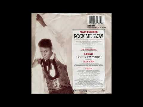 LEEE JOHN / HONEY I'M YOURS / 1986 / B-SIDE / 7'' VINYL / 80'S
