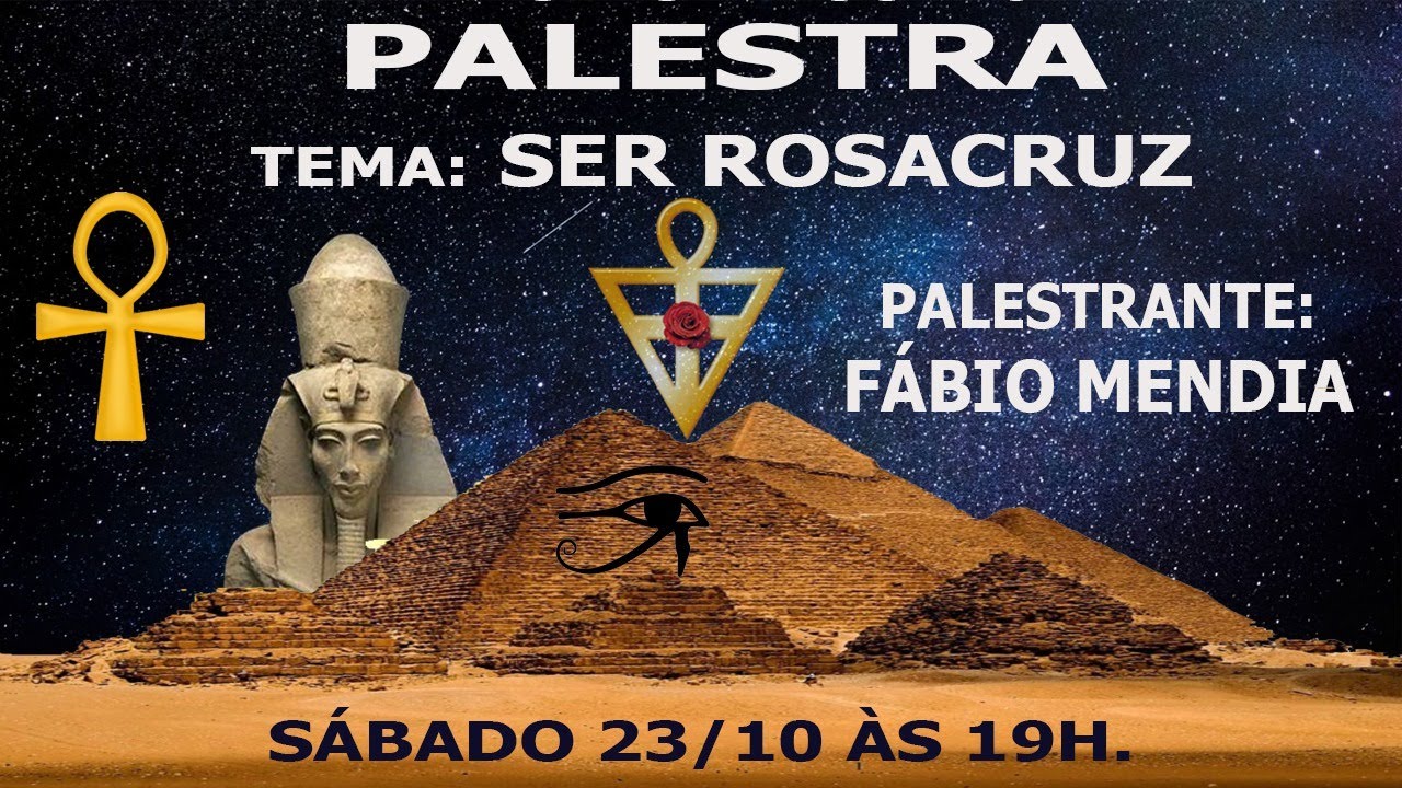 Palestra pública:  Ser Rosacruz