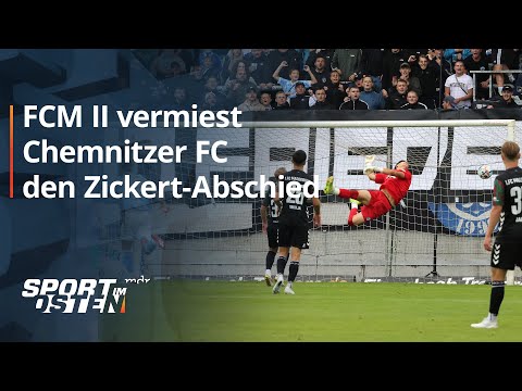 1. FC Magdeburg II vermiest dem Chemnitzer FC den Zickert-Abschied | Sport im Osten | MDR