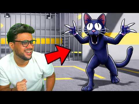 🐱NOVA ENTIDADE em 99 Noites novo monstro GATO na prisão do BARRY!