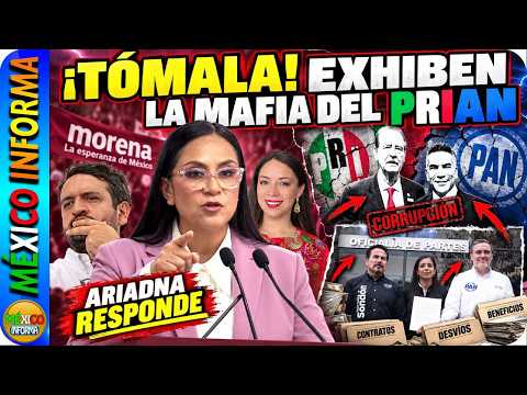 TÓMALA: MORENA EXHIBE  NUEVAMENTE A LA MAFIA DEL PODER. SE LES VUELVEN A CAER LAS MENTIRAS.