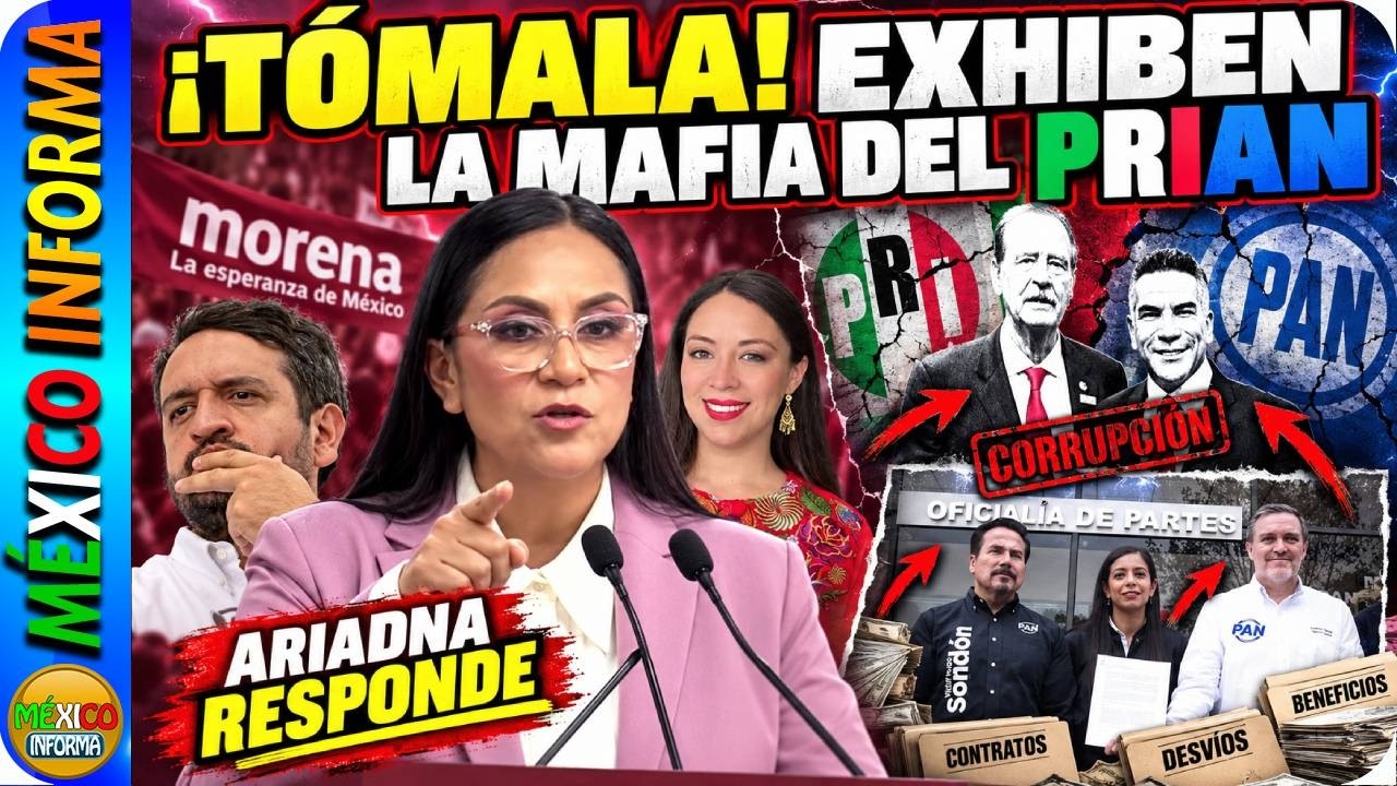 TÓMALA: MORENA EXHIBE  NUEVAMENTE A LA MAFIA DEL PODER. SE LES VUELVEN A CAER LAS MENTIRAS.