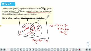 Eğitim Vadisi TYT Matematik 37.Föy Kümeler (Küme Problemleri) Konu Anlatım Videoları