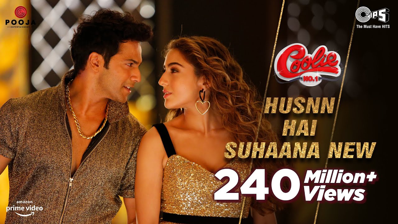 Husn hai Suhana Lyrics | Coolie No. 1 - Varun Dhawan