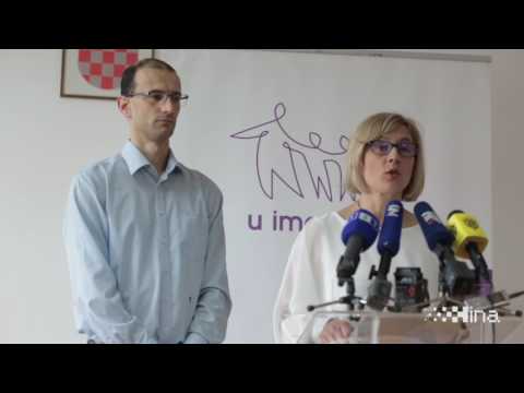 Konferencija za novinare udruge U ime obitelji