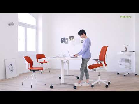 Ergonomic task chairs and dynamic conference tables - #Wilkhahn
